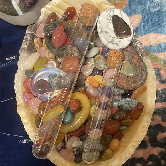 Accessories - Colorful Chakra Gemstone Test Tube